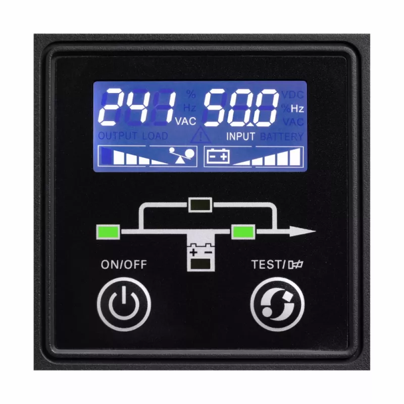 Eaton 9E 200I nepertraukiamo maitinimo šaltinis (UPS) Dvigubo keitimo (Online) 2 kVA 1600 W 6 AC lizdai