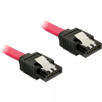 SATA kabelis DeLOCK 82674 0,1 m Raudonas
