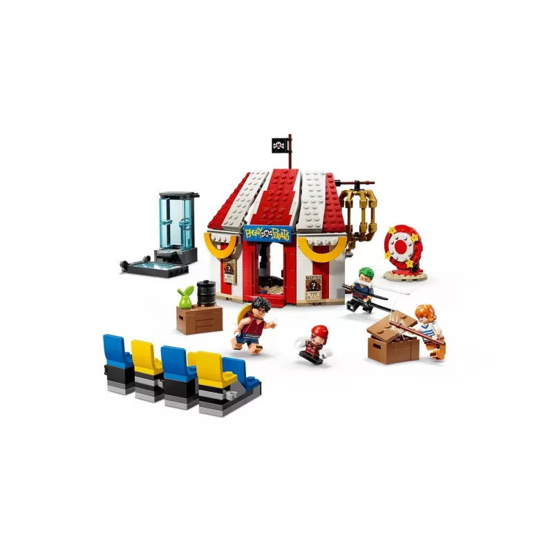 LEGO Bricks statybinis rinkinys Klouno Bagi cirko palapinė 75637 — 573 detalės, 4 minifigūrėlės, nuo 8 m.