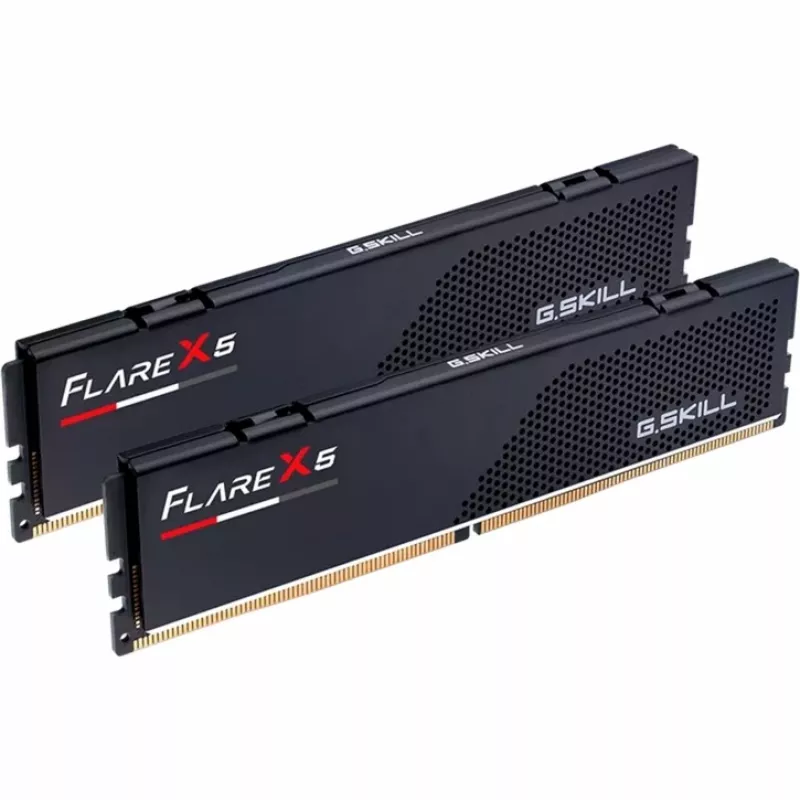 DIMM 64 GB DDR5-6000 (2x 32 GB) Dual-Kit, Arbeitsspeicher schwarz, F5-6000J3636F32GX2-FX5, Flare X5, INTEL XMP, AMD EXPO