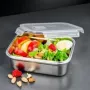 Indelis maistui Lurch Safety 1500 ml – nerūdijančio plieno pietų dėžutė