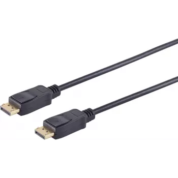 DisplayPort kabelis ShiverPeaks 77495, 20 kontaktų, 5 m ilgio