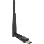DeLock USB2.0 Dual Band WLAN adapteris ac/a/b/g/n - Tinklo adapteris - USB2.0 - 802.11b, 802.11a, 802.11g, 802.11n, 802.11ac - Juodas (12462)