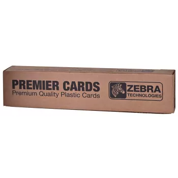 Zebra Premier PVC kortelė 30 mil (5 pakuotės x 100 vnt.)