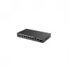 Valdomas L2 jungiklis RUIJIE RG-ES210GS-P — 10x Gigabit RJ-45, 2x SFP, 8x PoE+ prievadai, 120W PoE biudžetas, debesies valdymas
