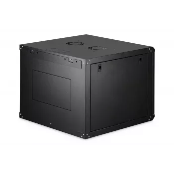 DIGITUS Dynamic-N sieninis tinklo spintos korpusas 9U 19 col. 600x600 mm, IP20, su raktiniu užraktu, nesurinktas