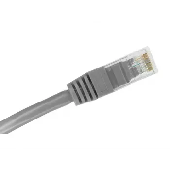 Alantec KKU5SZA0.25 tinklo kabelis pilkas 0,25 m Cat5e U/UTP (UTP)