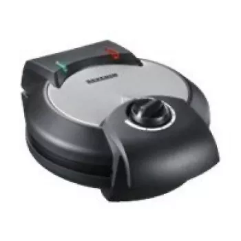 Severin WA 2103 vaflinė 4 vafliai 1200 W Juoda, Sidabrinė