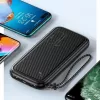 Nešiojamas maitinimo bankas USAMS PB56 10000mAh 2xUSB / USB-C / MicroUSB greitas įkrovimas