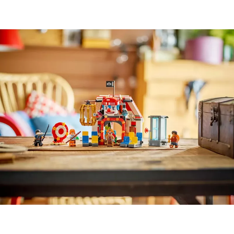 LEGO Bricks statybinis rinkinys Klouno Bagi cirko palapinė 75637 — 573 detalės, 4 minifigūrėlės, nuo 8 m.
