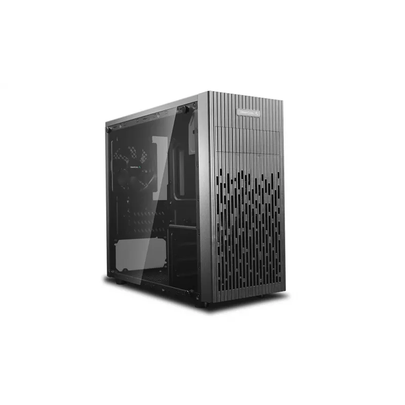 Korpusas DeepCool Matrexx 30 Mini Tower – Micro ATX, grūdintas stiklas, 3x3.5 col. / 2x2.5 col. vietos, GPU iki 25 cm