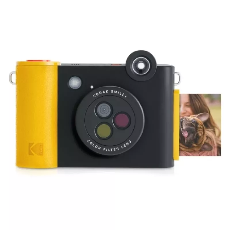 Momentinė spausdinimo kamera Kodak SMILE+ 2x3 Juoda