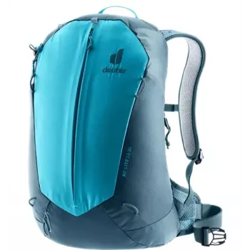 Kuprinė DEUTER AC Lite 15 SL – moteriškas pėsčiųjų dienos krepšys, 15 L, lagūna/atlantika