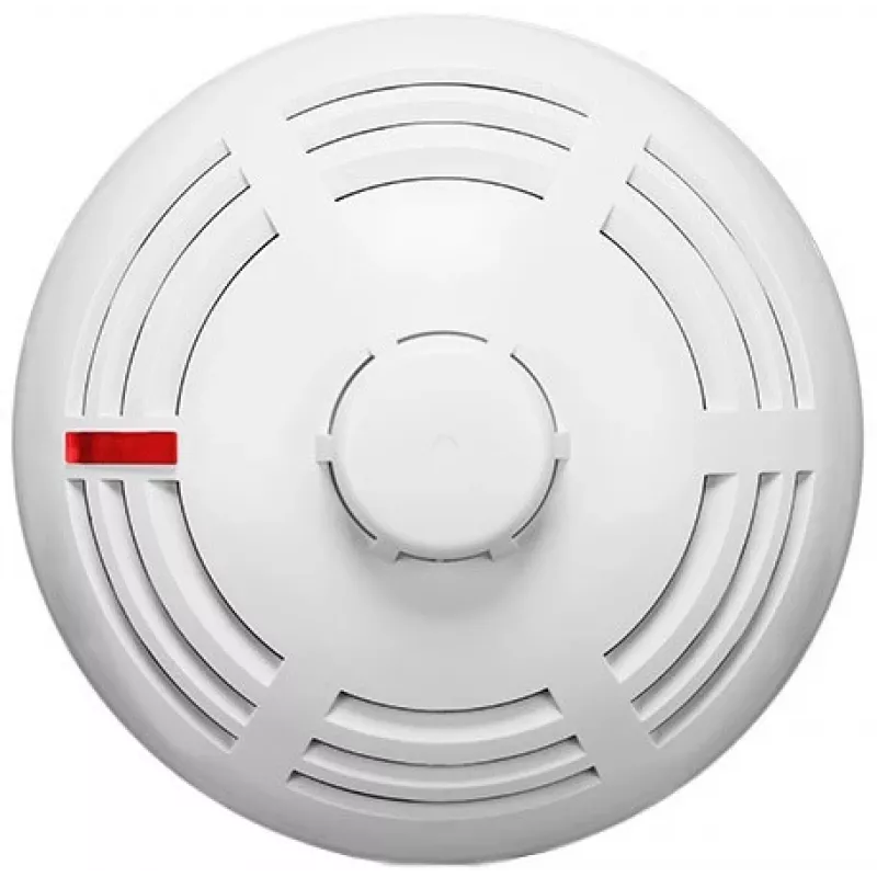 Dūmų detektorius SATEL ASD-200 belaidis paviršinis montavimas, 3V baterija, Ø108 mm, aukštis 61 mm