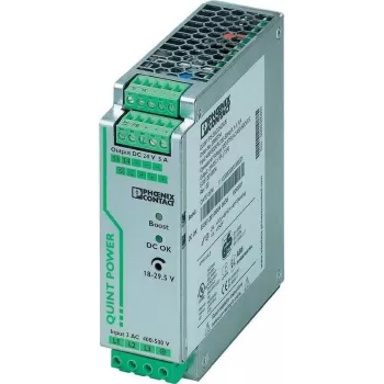 Phoenix QUINT-PS/3AC/24DC/5 maitinimo blokas 120 W pilkas (2866734)