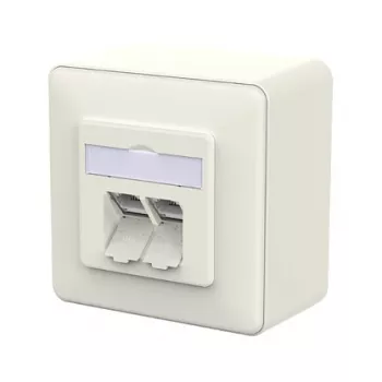 METZ CONNECT Jungiamasis lizdas E-DAT C6A LSA++ 2 Port AP reinwei