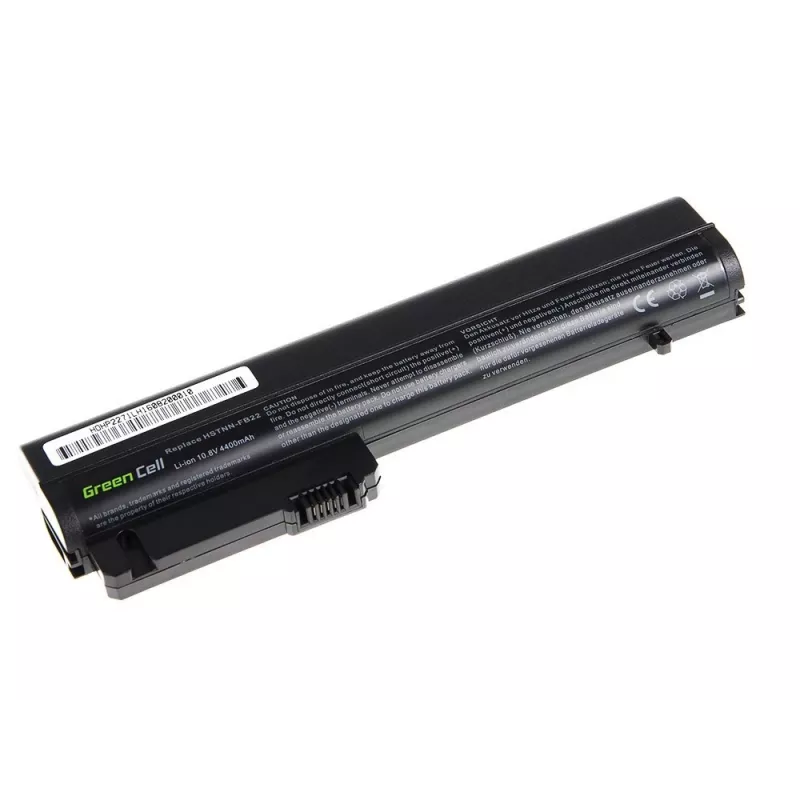 Green Cell baterija nešiojamam kompiuteriui (atitikmuo HP RW556AA, HP HSTNN-C48C) – ličio jonų, 6 elementai, 4400 mAh, juoda – skirta HP 2510p, Business Notebook nc2400, EliteBook 2530p