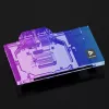 Barrow LRC2.0 RTX 4080 Founders Edition Aurora vandens blokas, RGB, juodas – akrilas