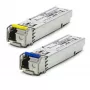 SFP WDM modulių pora Extralink 1.25G 1310/1550nm vienmodis 3km LC DOM