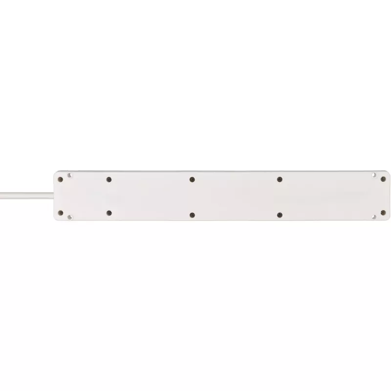 Brennenstuhl Bremounta ilgintuvas, 5 lizdai + 2x USB-C, 3 m, baltas