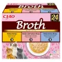 INABA Ciao Broth su vištiena, lašiša ir tunu – skanėstai katėms – 24x40g