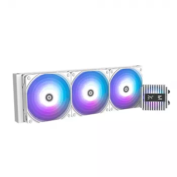Zalman ALPHA2 A36 WHITE procesoriaus aušinimo sistema All-in-one skystinis aušintuvas 12 cm