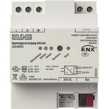 Maitinimo blokas jung 20640REG KNX 640 mA