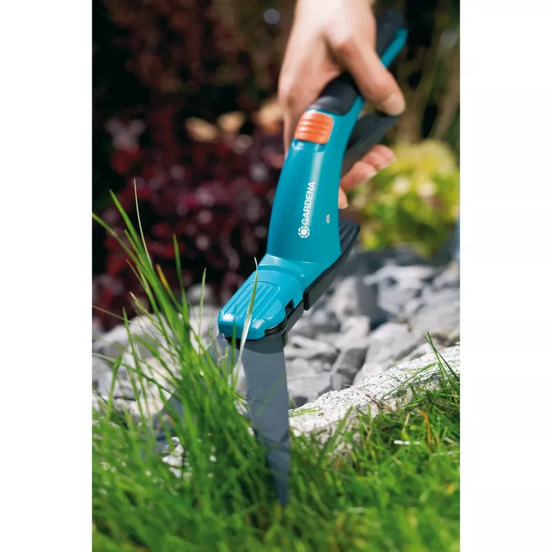 Gardena Comfort žoliapjovės žirklės (8733-20) – juoda, mėlyna, pilka