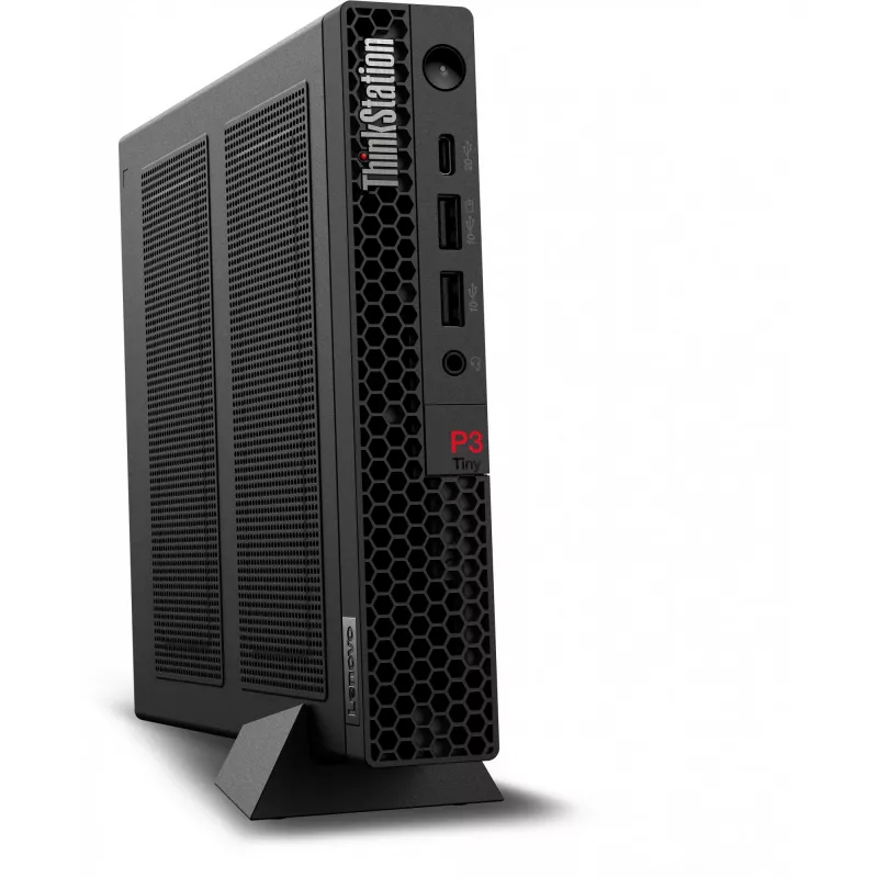 Lenovo ThinkStation P3 Tiny Gen 2 Intel Core Ultra 9 285 32 GB DDR5-SDRAM 512 GB SSD Windows 11 Pro Mini PC darbo stotis juoda