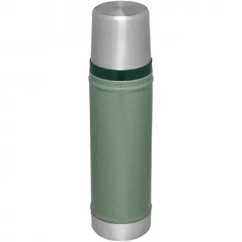 Termosas STANLEY The Legendary Classic Bottle 0,6L žalias – izoliuotas vakuuminis butelis, 600 ml