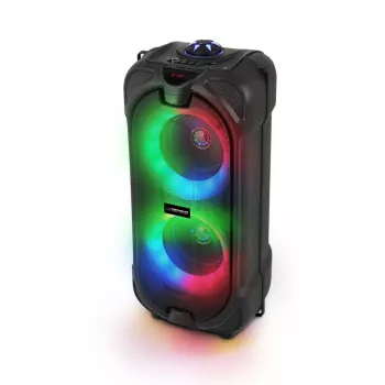 Belaidis garsiakalbis Esperanza EP157 BT FM LED RGB, 10W, juodas