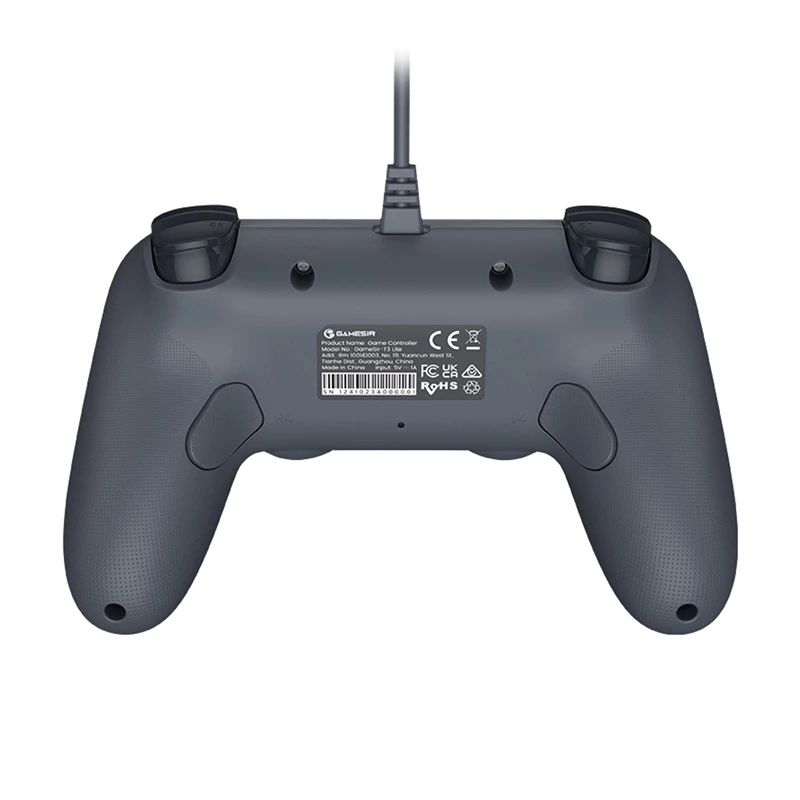Laidinis valdiklis GameSir T3 GY Tegenaria Lite, pilka spalva, ergonomiškas, skirtas PC