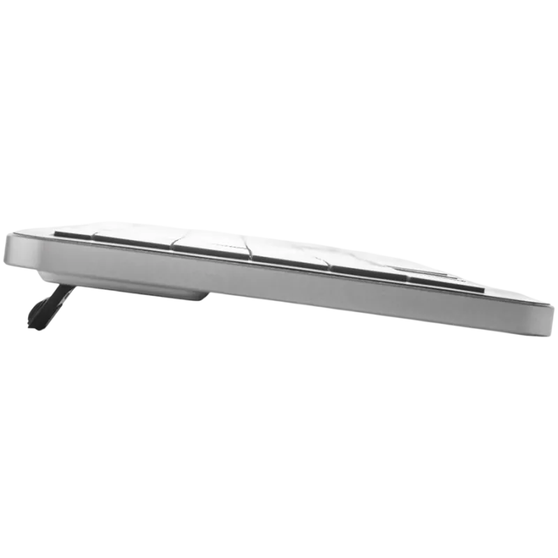Belaidė klaviatūra CLEVETURA CLVX 1 Touch-On-Keys AI, ANSI US Windows išdėstymas, žirkliniai jungikliai, aliumininis korpusas, interaktyvus RGB