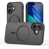 nevox StyleShell Invisio dėklas iPhone 17 6.3 suderinamas su MagSafe juodas (2542)