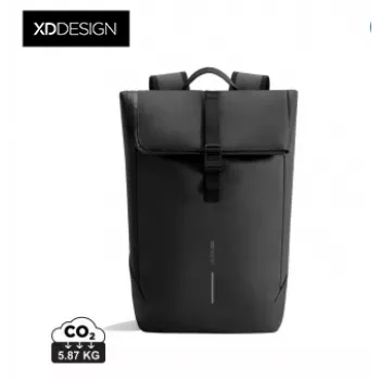 XD Design Urban vandeniui atspari kuprinė su atvartu - kreminė/juoda