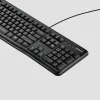 Logitech K120 USB klaviatūra, Šveicarijos raskladė, juoda (920-002504)