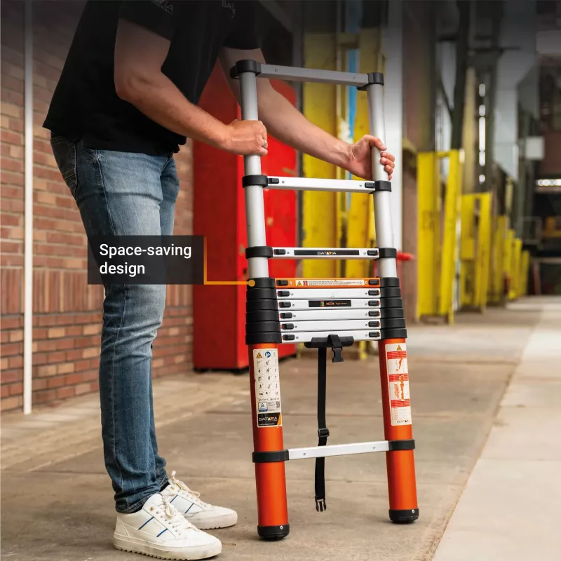 Teleskopinės kopėčios Batavia B.V. Giraffe AIR 2.93 m — kompaktiškos ištraukiamos kopėčios