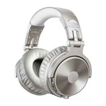 Belaidės ausinės per ausį OneOdio Pro C A-AC12-01 sidabrinės – Bluetooth, triukšmo slopinimas