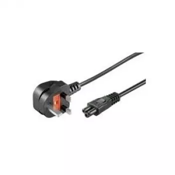 Maitinimo laidas Goobay 96046 Juodas 1,8 m C5 mova