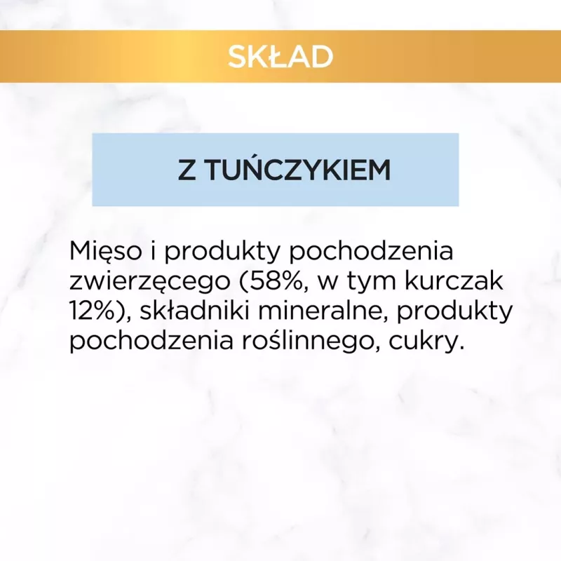 Šlapias kačių ėdalas Purina GOURMET Gold Adult Tuna 85 g skardinė