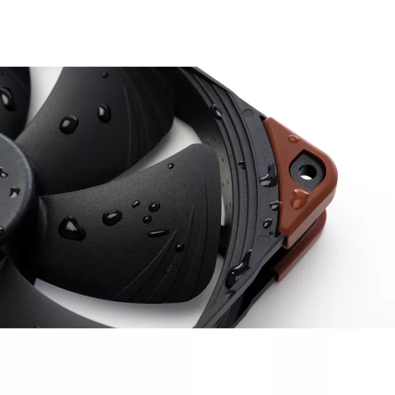 Ventiliatorius Noctua NF-A14 INDUSTRIALPPC-2000 PWM, 140x25 mm, 12V, PWM, 500–2000 RPM, 182,5 m³/h, IP52, SSO guolis