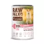Šlapias šunų maistas VETEXPERT RAW PALEO Duoprotein Kiauliena & Aviena suaugusiems 400 g, be grūdų, be glitimo