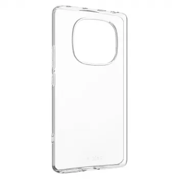 Užpakalinis dangtelis FIXED, skirtas Xiaomi Redmi Note 14 Pro 4G, skaidrus TPU apsauginis dėklas