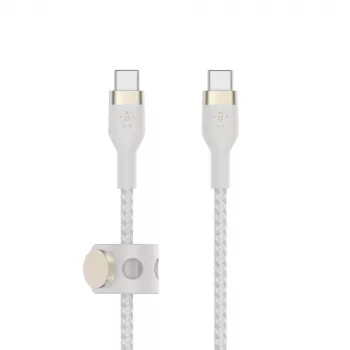 Belkin BOOSTCHARGE PRO Flex USB laidas 3 m USB 2.0 USB C baltas (CAB011BT3MWH)
