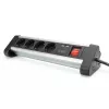 Daugializdis Digitus DA-70614 su 2x USB prievadais