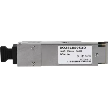 BlueOptics BO28L859S3D-BO QSFP28 100 Gbit/s daugiamodis šviesolaidinis siųstuvas-imtuvas