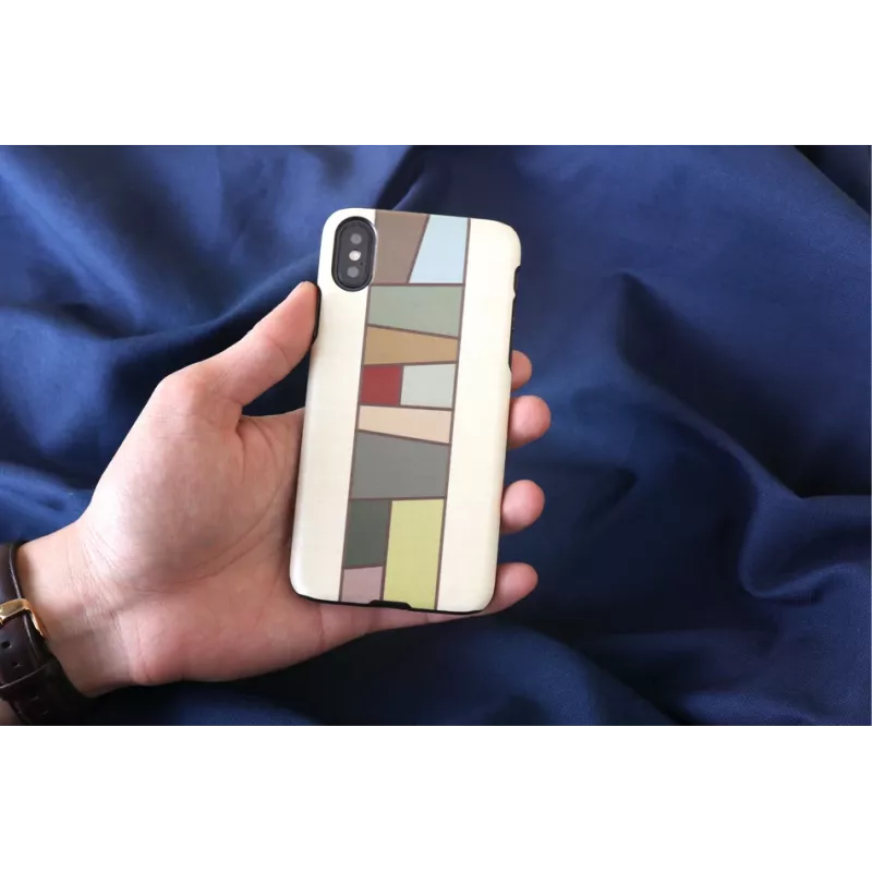 Dėklas iPhone X/XS man and wood baltas