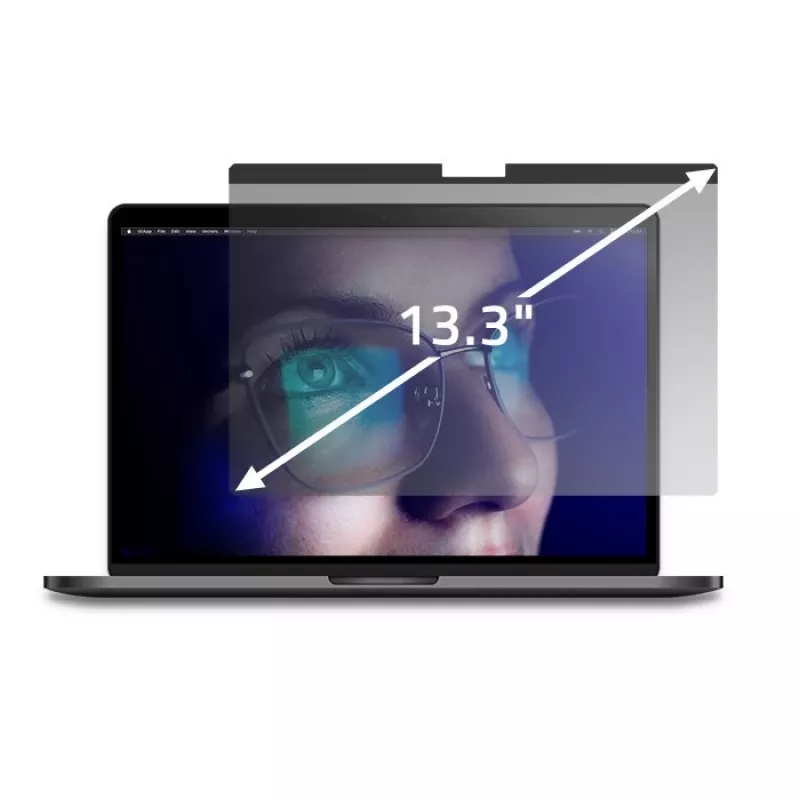 Qoltec Filtro Privacy GDPR MacBook Air 13 inch magnetinis privatumo filtras (13.60, 16:9), apsauginė plėvelė nešiojamam kompiuteriui