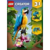 LEGO kūrybinis rinkinys Egzotiška papūga 31136 – Creator modelis, 253 detalės, 220×120×110 mm