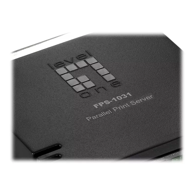 LevelOne FPS-1031 lygiagretusis spausdinimo serveris, 1x LPT, 10/100 Mbit/s